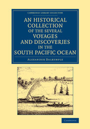 Couverture de l’ouvrage An Historical Collection of the Several Voyages and Discoveries in the South Pacific Ocean