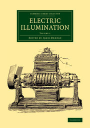 Couverture de l’ouvrage Electric Illumination: Volume 1
