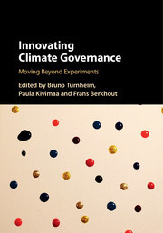 Couverture de l’ouvrage Innovating Climate Governance
