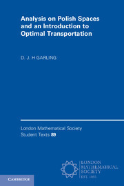 Cover of the book Analysis on Polish Spaces and an Introduction to Optimal Transportation