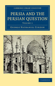 Couverture de l’ouvrage Persia and the Persian Question