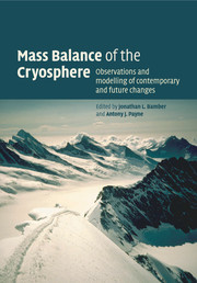 Couverture de l’ouvrage Mass Balance of the Cryosphere