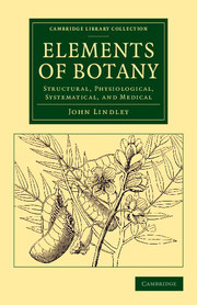 Couverture de l’ouvrage Elements of Botany