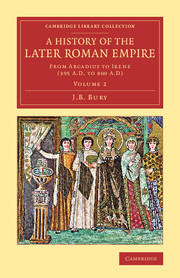 Couverture de l’ouvrage A History of the Later Roman Empire