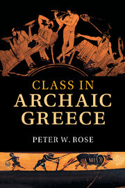 Couverture de l’ouvrage Class in Archaic Greece