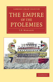 Couverture de l’ouvrage The Empire of the Ptolemies