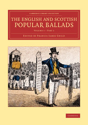 Couverture de l’ouvrage The English and Scottish Popular Ballads