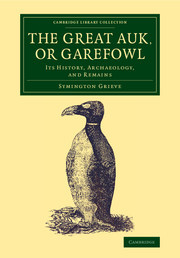 Cover of the book The Great Auk, or Garefowl
