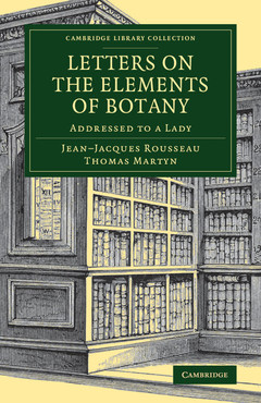 Couverture de l’ouvrage Letters on the Elements of Botany