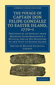 Couverture de l’ouvrage The Voyage of Captain Don Felipe González to Easter Island, 1770–1