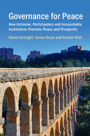 Couverture de l’ouvrage Governance for Peace