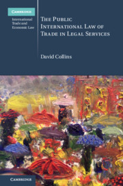 Couverture de l’ouvrage The Public International Law of Trade in Legal Services