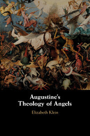 Couverture de l’ouvrage Augustine's Theology of Angels