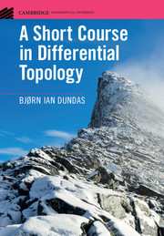 Couverture de l’ouvrage A Short Course in Differential Topology