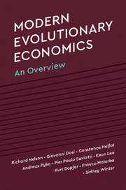 Couverture de l’ouvrage Modern Evolutionary Economics