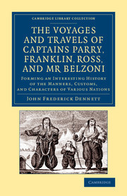 Cover of the book The Voyages and Travels of Captains Parry, Franklin, Ross, and Mr Belzoni