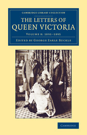 Couverture de l’ouvrage The Letters of Queen Victoria