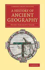 Cover of the book A History of Ancient Geography