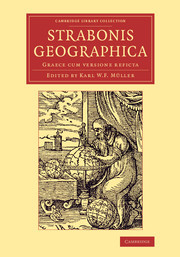 Couverture de l’ouvrage Strabonis Geographica