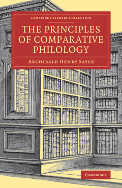 Couverture de l’ouvrage The Principles of Comparative Philology