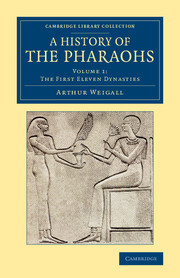Couverture de l’ouvrage A History of the Pharaohs