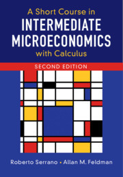Cover of the book A Short Course in Intermediate Microeconomics with Calculus