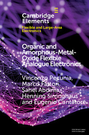 Cover of the book Organic and Amorphous-Metal-Oxide Flexible Analogue Electronics