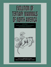 Cover of the book Evolution of Tertiary Mammals of North America: Volume 2, Small Mammals, Xenarthrans, and Marine Mammals