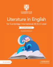 Cover of the book Cambridge International AS & A Level Literature in English Coursebook