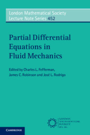 Couverture de l’ouvrage Partial Differential Equations in Fluid Mechanics