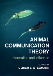 Couverture de l’ouvrage Animal Communication Theory