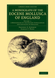 Couverture de l’ouvrage A Monograph of the Eocene Mollusca of England