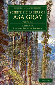 Couverture de l’ouvrage Scientific Papers of Asa Gray