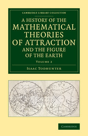 Couverture de l’ouvrage A History of the Mathematical Theories of Attraction and the Figure of the Earth