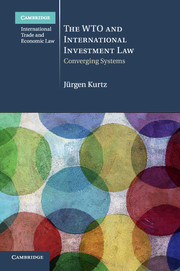 Couverture de l’ouvrage The WTO and International Investment Law