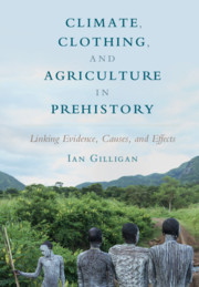 Couverture de l’ouvrage Climate, Clothing, and Agriculture in Prehistory