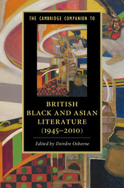 Couverture de l’ouvrage The Cambridge Companion to British Black and Asian Literature (1945–2010)
