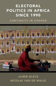 Couverture de l’ouvrage Electoral Politics in Africa since 1990