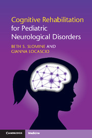 Couverture de l’ouvrage Cognitive Rehabilitation for Pediatric Neurological Disorders