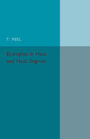 Couverture de l’ouvrage Examples in Heat and Heat Engines