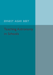 Couverture de l’ouvrage Teaching Astronomy in Schools