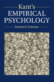 Cover of the book Kant's Empirical Psychology