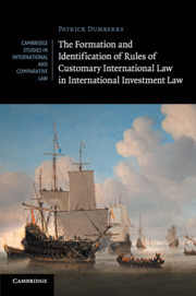 Couverture de l’ouvrage The Formation and Identification of Rules of Customary International Law in International Investment Law