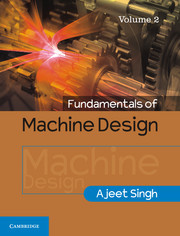Cover of the book Fundamentals of Machine Design: Volume 2
