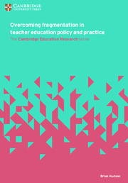 Couverture de l’ouvrage Overcoming Fragmentation in Teacher Education Policy and Practice