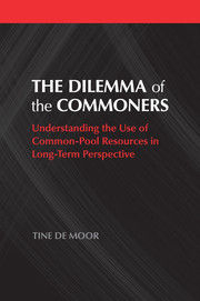Couverture de l’ouvrage The Dilemma of the Commoners