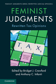 Couverture de l’ouvrage Feminist Judgments: Rewritten Tax Opinions