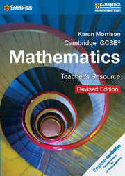 Cover of the book Cambridge IGCSE® Mathematics Teacher's Resource CD-ROM Revised Edition