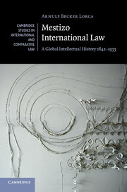 Couverture de l’ouvrage Mestizo International Law