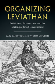 Couverture de l’ouvrage Organizing Leviathan
